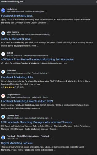 Facebook Marketing internship jobs in Ras Al Khaimah